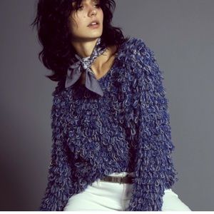 Knitz by For Love And Lemons Joplin shag sweater